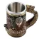Creativity Coffee Mugs 3d Medieval Viking Pirate Beer Stainless Steel Skull Mug Big Capacity Resin Cups And Mugs Halloween