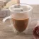 Water Double Coffee Mugs Heat-Resistant Wall Glass Tea Cup Beer Handmade Milk Lemon Juice Drinkware Drinking Insulation