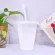 1/5pcs Beautiful Cups Reusable Cups Plastic Tumbler With Lid Straw Cup 700ml 24oz Cold Cup Dropship