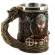 Creativity Coffee Mugs 3D Medieval Viking Pirate Beer Stainless Steel Skull Mug Big Capacity Resin Cups and Mugs Halloween