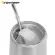 377ml Double Wall Anti Scalding Lid Mug Straw Set Portable Heat Resistant Wire Drawing Polish Coffee Cup Tea Juice Tumbler