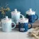 CUTE POLAR CERAMIC MUG WITH LID SPOON COFFEE CRELLE DRINKWARE COFFEE TEA CUPS STUDENT S MILK CUP