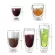 New 650ml/450ml/350ml/250ml Heat Resistant Double Wall Clear Glass Cup Tea Drinkware Cup Drink Health Regimen Mug Coffee Cup