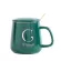 Letter Ceramic Mug Couple Coffee Cup Set Mug Creative Milk Mug Water Coffee Cup Box