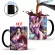 1pcs New 350ml Cartoon Anime Sexy Boa Hankokku Color Changing Morning Coffee Milk Ceramic Cups for Friends Children