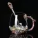 Color Enamel Glass Coffee Mugs Tea Cups with Heat Resistant Water Home Office Drinkware Lover