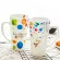 Ceramic Coffee Mug With Lid And Spoon Creative Large Capacity Tea Cup Breakfast Milk Home Drinkware Lovers Wedding