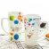 Ceramic Coffee Mug With Lid And Spoon Creative Large Tea Cup Breakfast Milk Mugs Home Drinkware Lovers Wedding