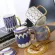 Blue And Bone China Coffee Cup With Spoon European Style Creative Ceramic Afternoon Tea Teacup For Water Beautiful Box