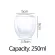 Heat-Resistant Double Wall Glass Cup Milk Tea Espresso Coffee Mug Whiskey Cocktail Beer Shot Transparent Tumblers Cups
