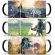 Drop Shipping 1pcs New 350ml Cartoon Magic Ceramic Milk Tea Cups Color Changing Mugs Best For Friends Children