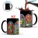 Drop Shipping 1pcs New 350ml Cartoon Magic Ceramic Milk Tea Cups Color Changing Mugs Best For Friends Children