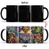 Drop Shipping 1pcs New 350ml Cartoon Magic Ceramic Milk Tea Cups Color Changing Mugs Best For Friends Children