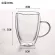 100-400ml Heat Resistant Transparent Glass Cup Office Coffee Tea Whiskey Wine Mug With Handle Drinkware