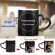 1pcs New 350ml Diy Personalized Magic Mug Heat Ceramic Mug Color Changing Coffee Mugs Milk Tea Cup Print Pictures