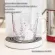 CUTE LAVENDER RABBIT GLASS MUG LOVELY COFFEE MUG Heat Resistant Glass Tea Cup Beer Mug Japanse Coffee Cup Zakka Novelty