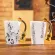 Cup 300ml Coffee MUG MUSIC VIOLIN FUNNY CRAMIC MUG CREATIVE CUP CUP CUP Eco Friendly Mugs for Tea Breakfast Milk