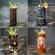Hawaii Tiki Mugs Cocktail Cup Beer Beverage Mug Wine Mug Ceramic Tiki Mugs Great for Cocktail Drink