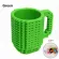 350ml Creative Milk Mug Coffee Cup Creative Build-On Brick Mug Cups Drinking Water Holder For Lego Building Blocks Design