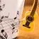 Cup 300ml Coffee MUG MUSIC VIOLIN FUNNY CRAMIC MUG CREATIVE CUP CUP CUP Eco Friendly Mugs for Tea Breakfast Milk