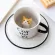 Creative Ce rate Mug with Spoon Tray Cute Cat Relief Coffee Milk Tea Handle Porcelain Cup Water Cup Novelty S