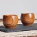 Natural Wooden Heat-Resistant Cup Espresso Coffee Cup Set Handmade Beer Mug Tea Glass Glass Cups Drinkware W2g