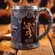 Beer Mugs Coffee Cups Gothic Goblet Iron Throne Tankard Stainless Steel Resin Wine Glass Mug New Year Fans S