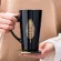 Oussirro 500ml Cup Ceramic Coffee Mug with Spoon an Cover Creative Valentine's Day Wedding Birthday Coffee Cups