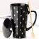 Oussirro 500ml Cup Ceramic Coffee Mug with Spoon an Cover Creative Valentine's Day Wedding Birthday Coffee Cups