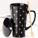 500ml Large Coffee Mug Cup Elegant Porcelain Cup with Lid Spoon Couple Mugs Creative S for Friends and Family.