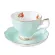 Joudoo European Bone China Coffee Set Creative Ceramic Porcelain Dish Afternoon Tea Milk 200ml 35