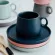 Eways 270ml High Quality Ceramic Coffee Mugs Coffee Cup European Style Cappuccino Cup Flower Milk Cups