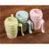 350ml/450ml Creative Rice Husk Fiber Plastic Tumblers Coffee And Mugs Travel Mug Water Bottle Milk Tea Cups Adults S