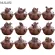 Chinese Twelve Zodiac Portable Travel Tea Set Yixing Purple Clay Teapot Quik Pots Teaware Chinese Drink Teapots Nlslasi