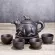 Chinese Tea Set 1 Teapot 4 Cups Yixing Zisha Pot Handmade Zhu Ni Xi Shi Pot Home Set Small Teapot