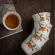 2 Pcs/lot Chinese Retro Ru Kiln Teacup Handmade Ceramic Coffee Cup Hand Painted Boutique Tea Bowl Master Cup Tea Set Accessories