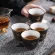 4PCS Ceramic Cup Box Japanse Retro Kiln Change Clay 60ml Water ware Bar Decoration HouseHold Kitchen Supplies Drinkware