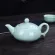 Chinese Kung Fu Tea Set Include 6 Cups 1 Tea Pot Porcelain Celadon Fish Teacup Set Teapot Drinkware Oolong Tea Kung Fu Tea Set