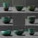 Ceramic Porcelain Tea Cup Teaware Kung Fu Tea Set Cup Stoneware Kiln Turned Tea Bowl Teacup