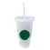 710ml/700ml/473ml Straw Cup with LOD with Logo Color Coffee Cup Reusable Cups Plastic Tumbler Matte Finish Plastic Cup
