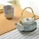 100/150/200ml Japanese And Korean Retro Ceramic Mug Water Cup Hand-Painted Lattice Soup Milk Wine Teacup