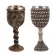 3d Double Stainless Steel Skull Mug Beer Stein Tankard Tea Water Wood Barrel Mug Knight Helmet Halloween Bar Cool Drinkware