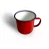 500ml Retro Coffee Mug Personalized Tea Mugs Enamel Cup Office Mug Princed Coating Enamel Drinkware Suitable for Family.