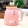 420ml Color Cartoon Milk Coffee Ceramic Mug with Spoon Cute Cat Heat-Resistant Cup Kitten Children Cup Office S