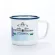 Enamel Camping Mug 300ml Colourful Metal Enamel Coffee Tea Camp Cups Mugs For Camping Hiking Backpacking Picnics