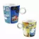 1PC Nordic Style Illustration Cartoon Muumi Little My Girl Mini Porcelain Coffee Mug Cup Birthday Collection 140ml