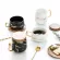 Mugs Milk Cups Saucer Marble Luxury Coffee Ceramic Travel And Water Cafe Tea Tumbler With Dish Spoon Set