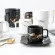 Mugs Milk Cups Saucer Suit Luxury Coffee Ceramic Travel and Water Cafe Tea Tumbler with Dish Spoon Set