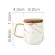 Mugs Milk Cups Saucer Suit Luxury Coffee Ceramic Travel and Water Cafe Tea Tumbler with Dish Spoon Set