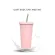 Stainless Steel Double Insulation Cup 600ml Vacuum Straw Cup with Lid Beer Mugs for Tea Cup Metal Cup Drink Straw Travel Cups